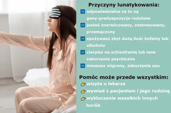 Lunatykowanie - przyczyny, objawy i kiedy do lekarza?