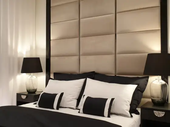 Sypialnia w stylu hotelowym - luksus bez remontu?